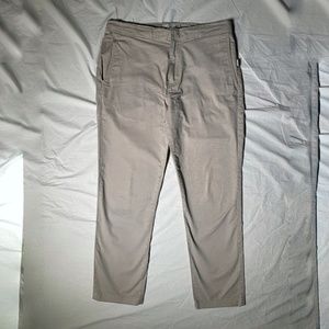 Onia Khaki Cotton Drawstring Pants